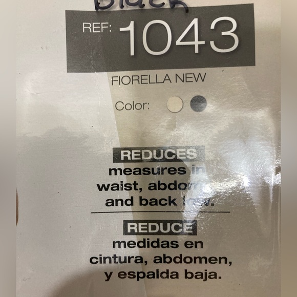 Ann Chery  1043 Fiorella Thong Colombiana Butt Lifting Bodysuit Black/S - Picture 12 of 13